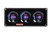 Digital 2-1 Gauge Panel OP/WT w/Tach
