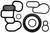 MAHLE Original Acura Mdx 13-03 Timing Cover Set