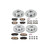 Power Stop 10-12 Lexus HS250h Front & Rear Autospecialty Brake Kit