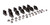 COMP Cams Rocker Arms Chevy SB 1.52 3/8