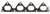 MAHLE Original Acura Integra 01-90 Exhaust Manifold Set