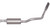 Gibson 96-99 Chevrolet Astro Base 4.3L 3in Cat-Back Single Exhaust - Aluminized