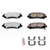 Power Stop 09-14 Acura TL Front Z36 Truck & Tow Brake Pads w/Hardware