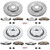 Power Stop 04-09 Cadillac XLR Rear Z26 Extreme Street Brake Pads w/Hardware