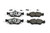 Power Stop 03-06 Dodge Sprinter 2500 Rear Z36 Truck & Tow Brake Pads w/Hardware