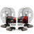Power Stop 16-19 Honda Civic Front & Rear Z23 Evolution Sport Brake Kit