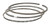 TS Gapl. Piston Ring Set Ford 6.7L Diesel 3.898