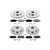 Power Stop 2013 Infiniti JX35 Front & Rear Autospecialty Brake Kit
