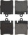 PosiQuiet 96-00 Mercedes Benz E320 Deluxe Plus Front Pad
