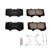 Power Stop 10-19 Lexus GX460 Front Z23 Evolution Sport Brake Pads w/Hardware