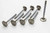 Manley Chevy Small Block Stock Height Race Flo Exhaust Valves (Set of 8)
