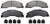 WAGNER BRAKE SX1328 SEVEREDUTY DISC PAD SET