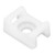 Pacer Screw Down Cable Tie Mount - #10 Screw Mount Method - Natural Color - 100 Pack
