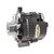 Tuff Stuff TUS7937BST6G GM ALTERNATOR MINI RACER 1WIRE OR OEM HOOKUP SIDE TERMINAL 6 GROOVE PULLEY BLACK