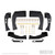 WESTIN 5611685 HDX DROP NERF STEP BARS