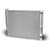 Radiator 26in x 19in Dbl Pass Chevy 1.5in Inlet