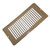 AP PRODUCTS 013634 4 X 10 FACE PLATE - BROWN