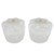DURA FAUCET621-DFRKA CRYSTAL ACRYLIC KNOBS HOT/COLD