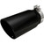 Magnaflow mag35239 MagnaFlow Tip Stainless Black Coated Single Wall Round Single Outlet 6in Dia 5in Inlet 13in L
