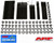 ARP Inc. ARP134-4307 SBC W/BRDX RDCK ALM BLACK 12/18 DEG WT/CLONE BRDX HD 3/8 CTR BLT HOLES HSK