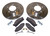 Crown Automotive CAS5358568RK DISC BRAKE SERVICE KIT (FRONT)