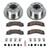 POWERSTOP K556236 Power Stop K5562-36 Rear Z36 Truck & Tow Brake Kit, Carbon Fiber Ceramic Brake Pads and Drilled/Slotted Brake Rotors