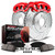 Power Stop 05-10 Chrysler 300 Rear Z23 Evolution Sport Brake Kit w/Calipers