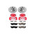 Power Stop 00-02 Ford Expedition Front Z23 Evolution Sport Brake Kit w/Calipers