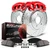 Power Stop 07-09 Chrysler Aspen Front Z23 Evolution Sport Brake Kit w/Calipers