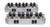 Edelbrock Cylinder Head E-Street Big Block Chrysler 75cc Chamber Complete Pair
