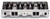 Edelbrock ede60859 Edelbrock Single Perf SBC C-Bolt Head Comp