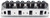 Edelbrock Single Victor Jr 289-351W-Flat Tap Head