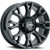 Ultra Wheel UWC123-8935BK+01 ULTRA 18X9 6X135 BP +01 O/S 5.04 BS ALL GLOSS BLACK WITH CLEARCOAT