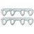 Remflex Inc. REM3047 5876 FORD WINDSOR EXHAUST GASKET 2/SET
