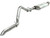 aFe MACHForce XP Exhaust Cat-Back SS-409 04-06 Jeep Wrangler TJ Unl L6 4.0L 2.5in Off-Road No Tip