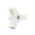 JR PRODUCTS342-20165 9/16IN TRI-LUG WINDOW KNOB WHT