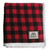 KUMA KM-LIST-LG-RB Lumberjack Sherpa Throw - 60 x 70, Red Plaid
