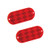 FULTON/WESBAR (CEQUENT)220-7178010 REFLECTOR RED W/MNT HOLE