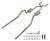 65-70 Chevy B-Body X-Pip Crossmember Back Exhaust