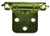 JR PRODUCTS342-70595 SELF/CL FL-MT HINGE BRASS