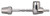 TRIMAX LOCKS255-TC123 ADJUSTABLE COUPLER LOCK