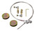 Lokar LOCDLR-2100 UNIVERSAL DOOR LATCH CABLE RELEASE KIT