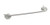 CAMCO RV 45641 REFR DOOR STAY WHT