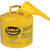 Eagle Manufacturing Co. B214736 Eagle Type I Safety Can - 5 Gallon with Funnel - Yellow,
