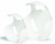 CAMCO RV 43601 STACK-A-PLATE SET OF 2 WHITE