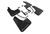 25C HYUNDAI IONIQ 5 XRT BLACK MUD FLAP/WHITE LOGO