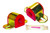Prothane Universal Sway Bar Bushings - 26mm for B Bracket - Red