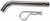 TRIMAX LOCKS255-SP200 RECEIVER PIN 5/8 CHRM W/CLIP
