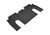 3D MAXpider 2016-2020 Tesla Model X 6-Seats Kagu 2nd Row Floormats - Black
