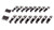SBC R/Z Roller Lifters - .180in Offset